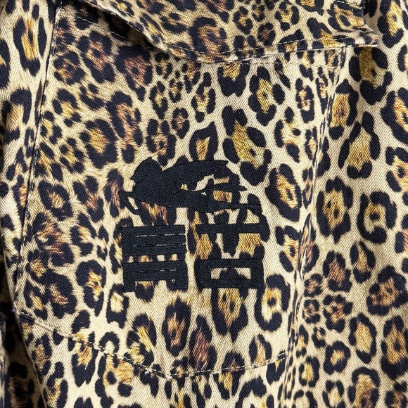 ETRO RARE Y2K Leopard Print Utility Pants - Picture 7 of 9